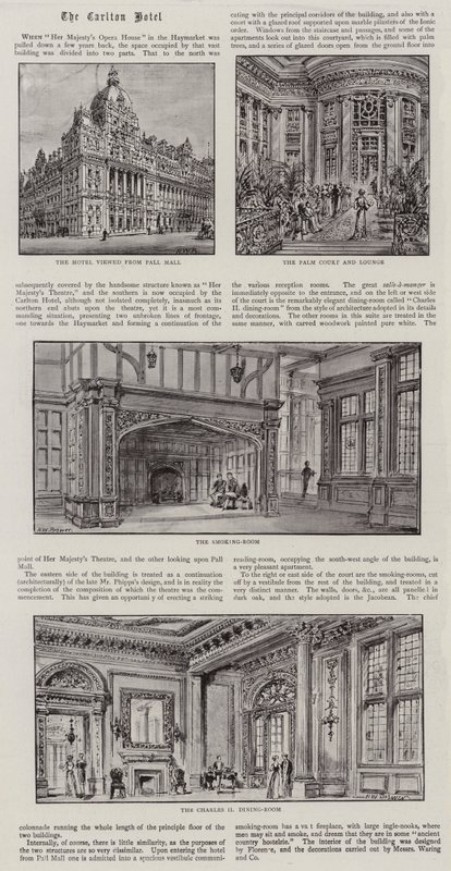 Hotel Carlton od Henry William Brewer