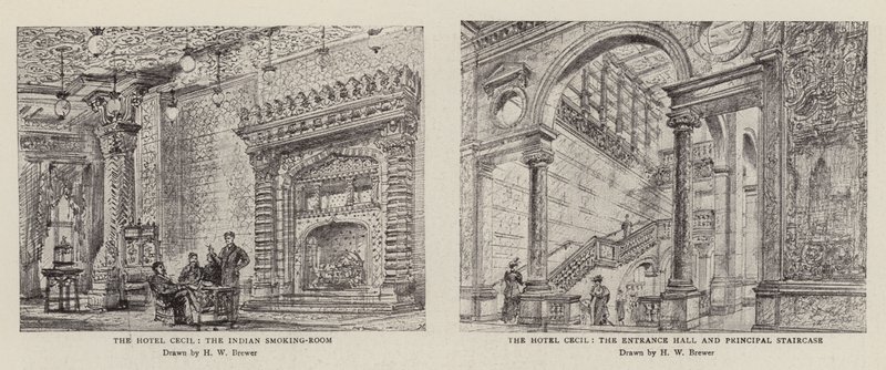 Hotel Cecil od Henry William Brewer
