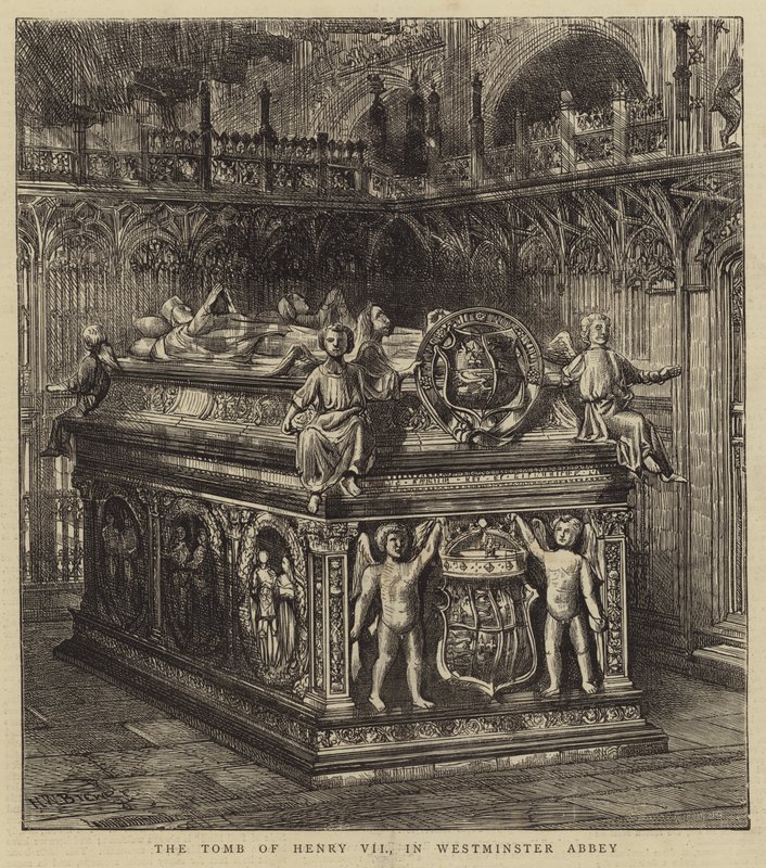 Hrobka Jindřicha VII. ve Westminsterském opatství od Henry William Brewer