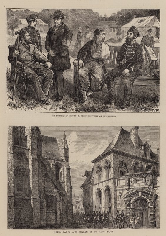 Scény ve Francii od Henry Woods