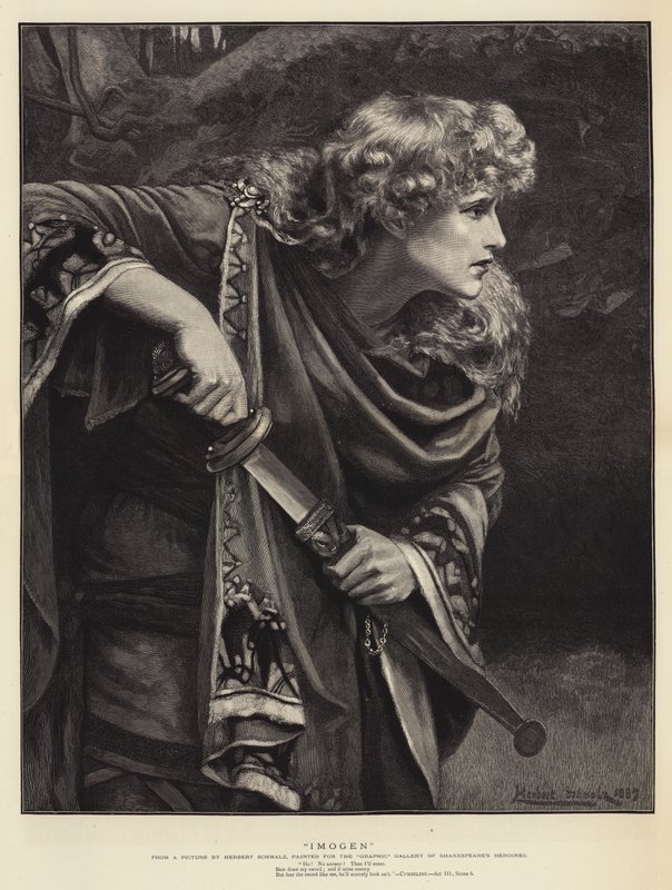 Imogen od Herbert Gustave Schmalz
