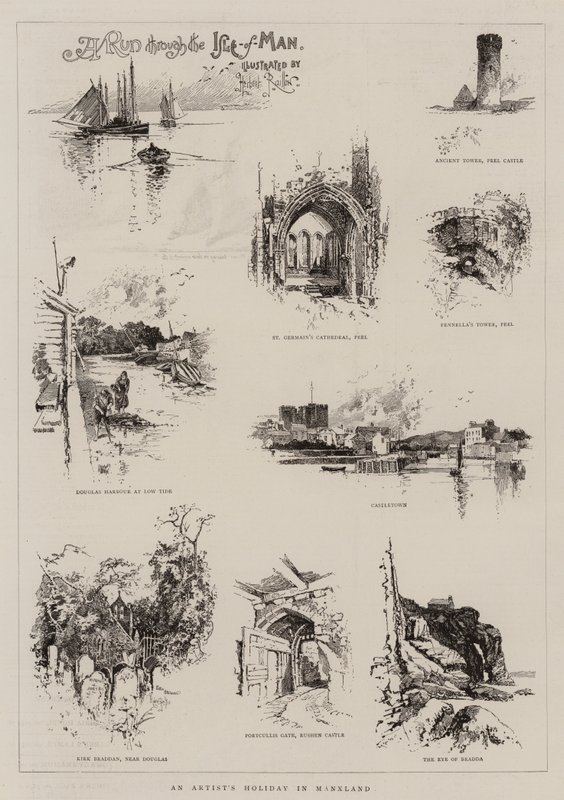Běh přes Isle-of-Man od Herbert Railton