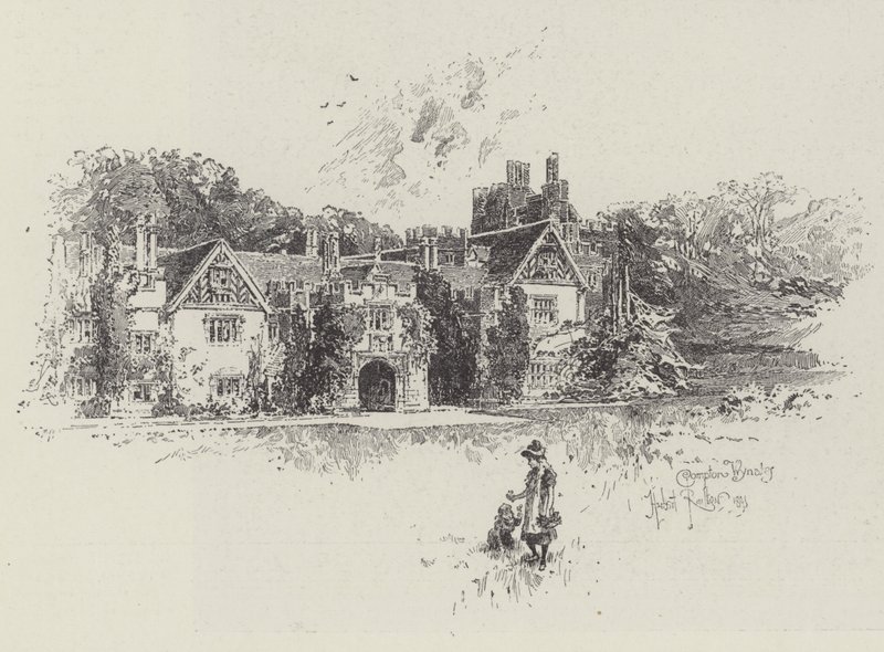 Compton Wynyates od Herbert Railton