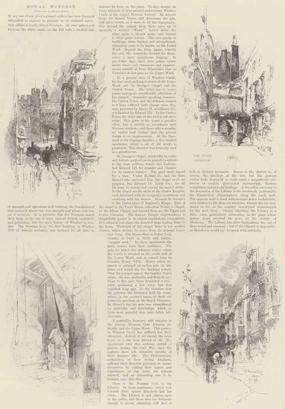 Královský Windsor od Herbert Railton