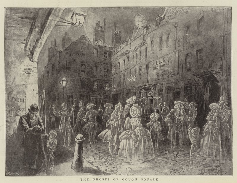 The Ghosts of Gough Square od Herbert Railton