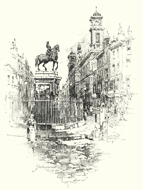 Northumberlandský dům od Herbert (after) Railton