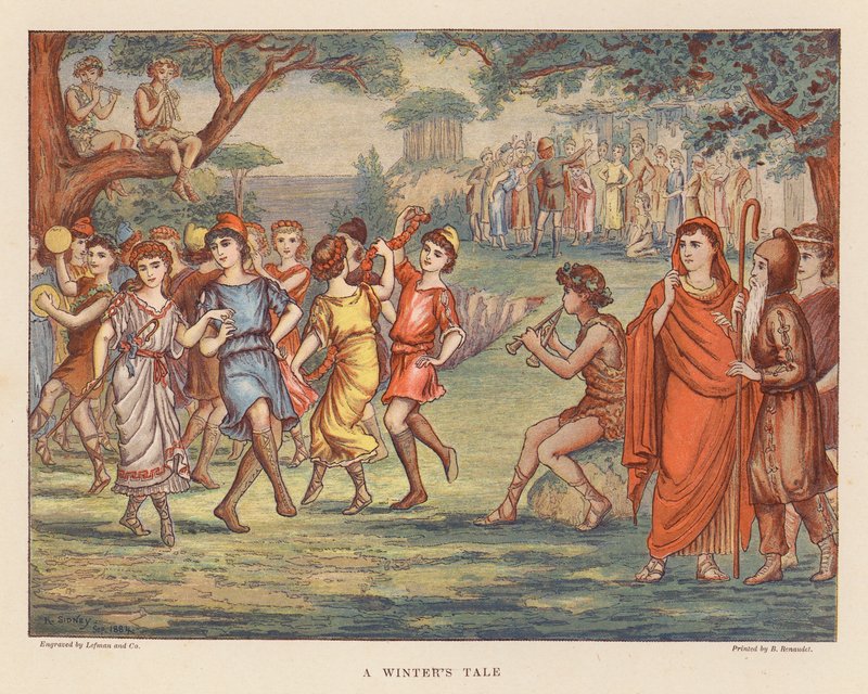 Shakespeare pro mladé: (barevná litografie) od Herbert (after) Sidney