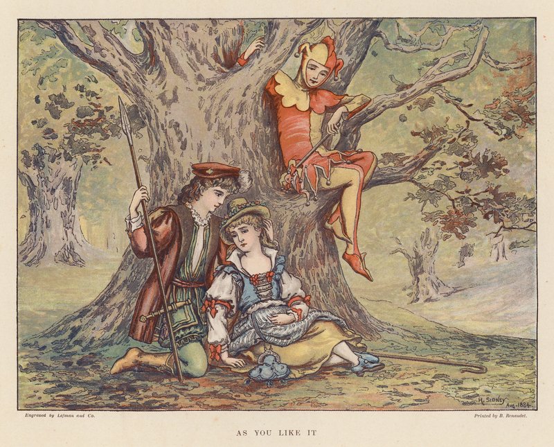Shakespeare pro mladé: (barevná litografie) od Herbert (after) Sidney