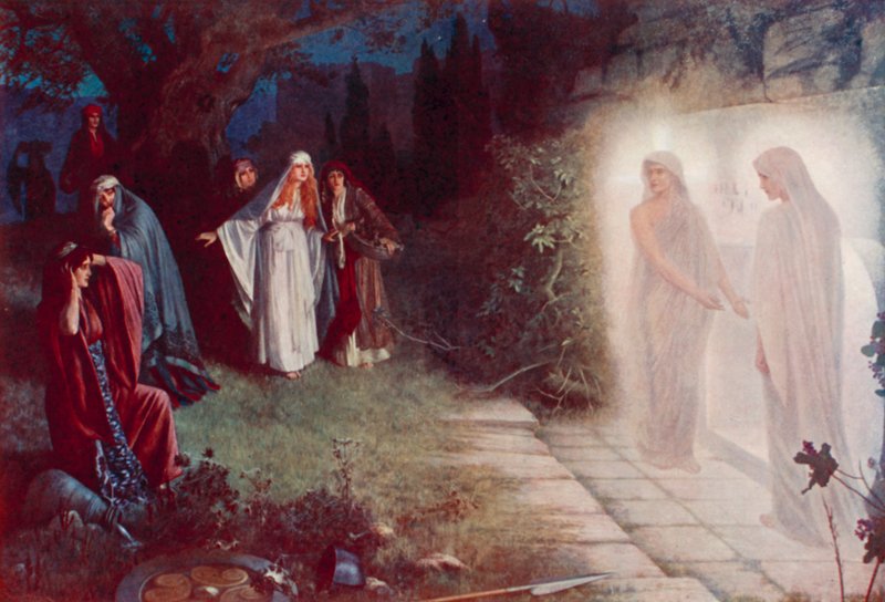 Ráno vzkříšení od Herbert Gustave Schmalz