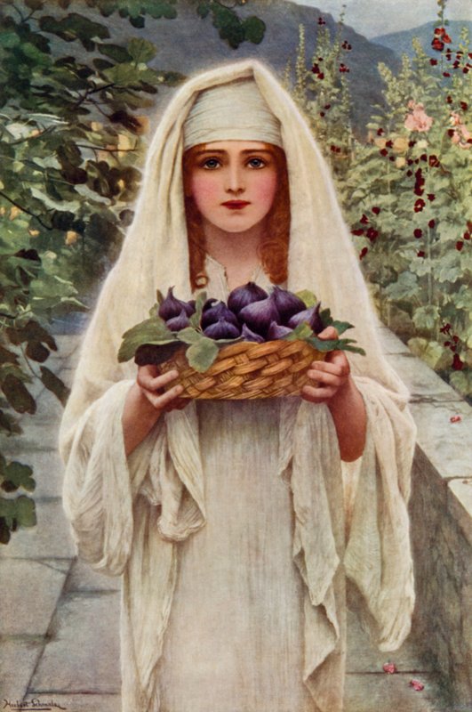 Dítě Marie od Herbert Gustave after Schmalz