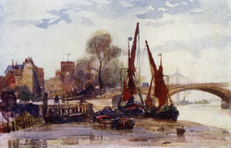 Chelsea Staith (barva lito) od Herbert Menzies (after) Marshall