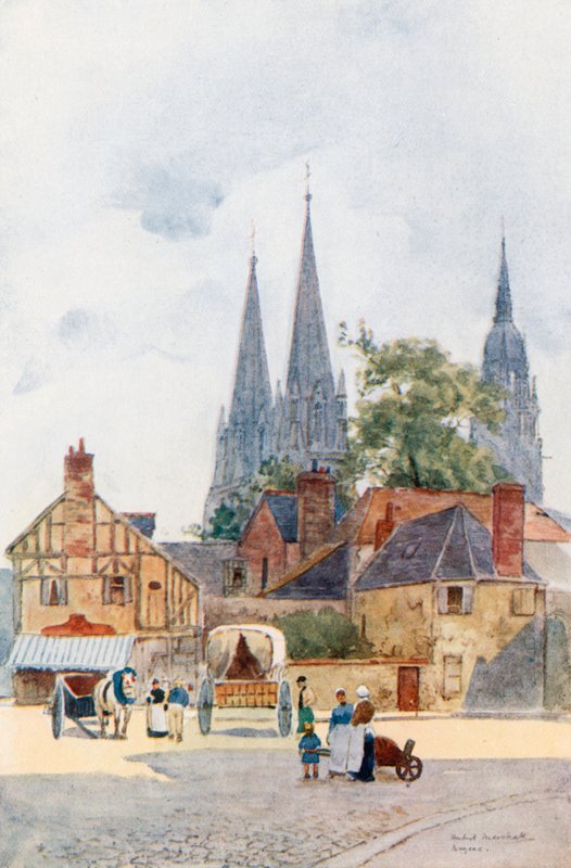 Roh ulice, Bayeux od Herbert Menzies Marshall
