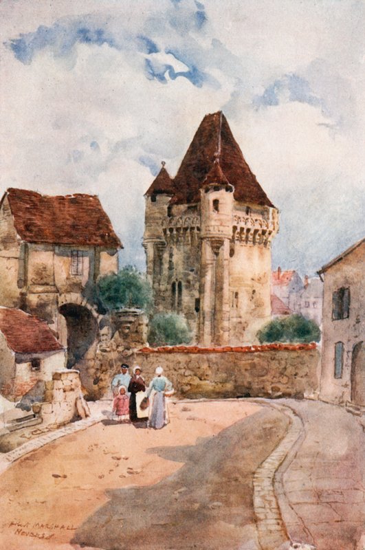 Porte du Croux, Nevers od Herbert Menzies Marshall