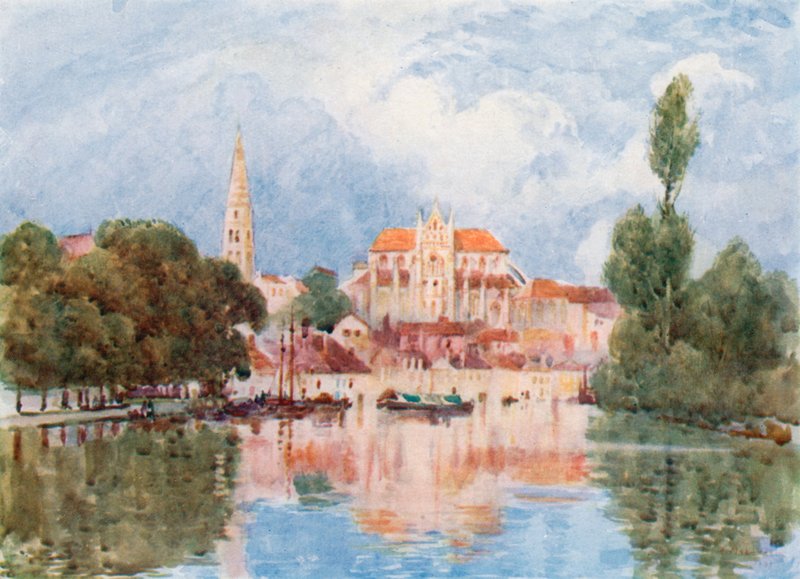 St. Germain, Auxerre od Herbert Menzies Marshall