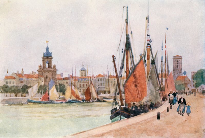 Přístav La Rochelle od Herbert Menzies Marshall
