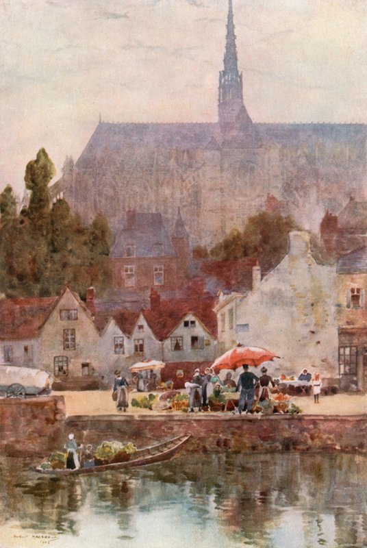 Nábřeží, Amiens od Herbert Menzies Marshall