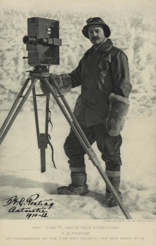 Expedice kapitána Scotta na jižní pól. H G Ponting od Herbert Ponting