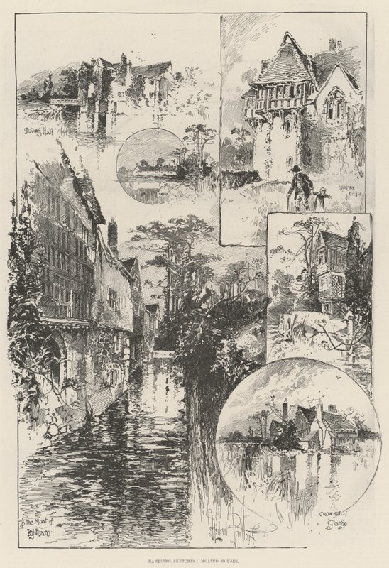 Rambling Sketches, Moated Houses od Herbert Railton