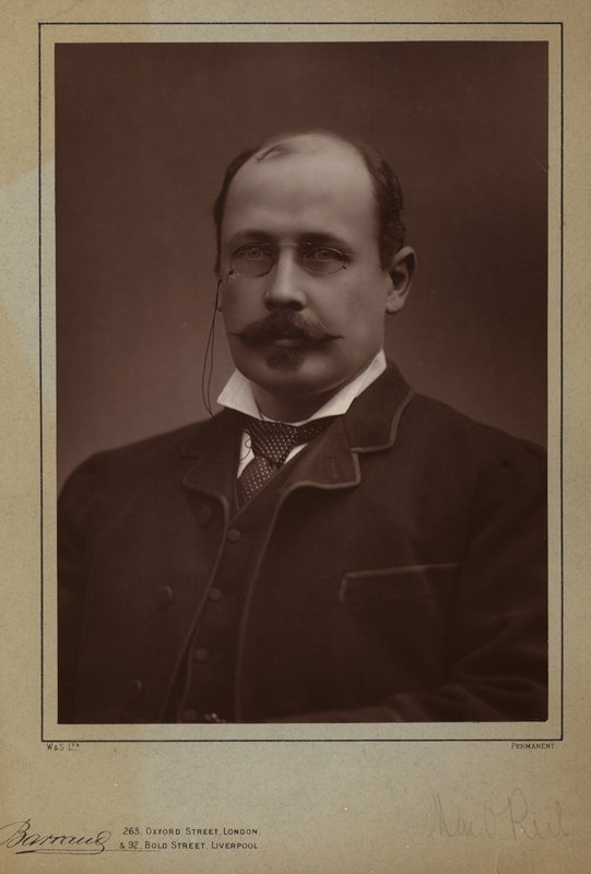 Portrét George Augustus Henry Sala od Herbert Rose Barraud