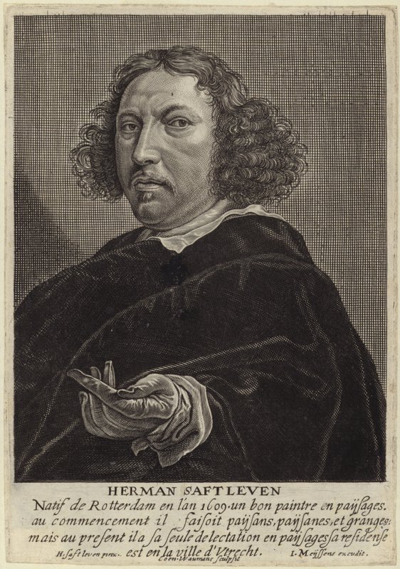 Portrét Hermana Saftlevena mladšího od Herman the Younger Saftleven