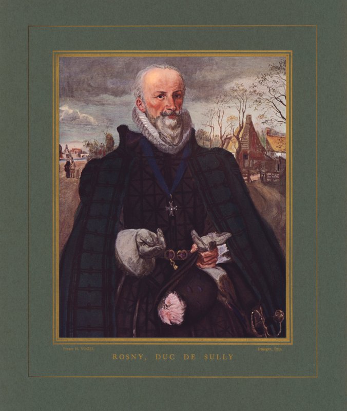 Maximilien de Bethune, vévoda ze Sully, hlavní ministr Francie za vlády krále Jindřicha IV od Hermann Vogel