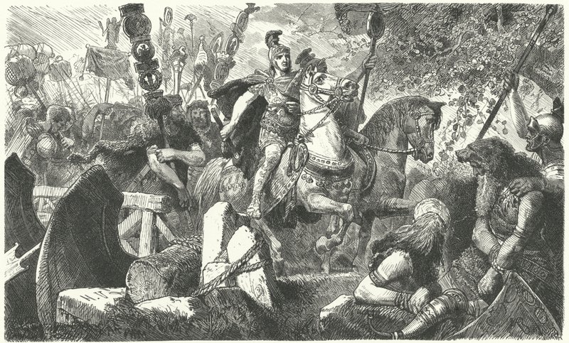 Římané v Germánii od Hermann Vogel
