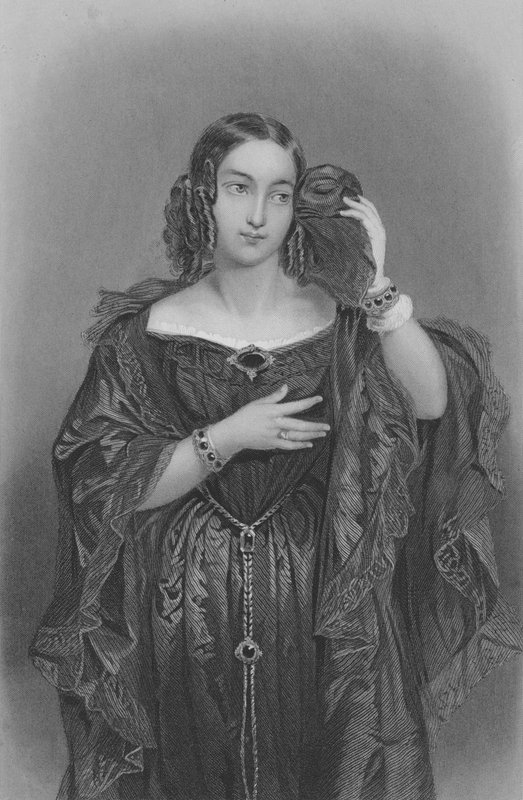 Sontag, Anna (rytina) od Hippolyte Delaroche