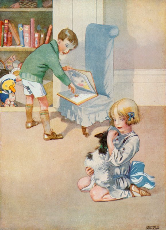 Ilustrace k narozeninám Josephine (barevné lito) od Honor Charlotte Appleton