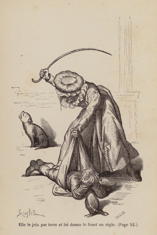 Ilustrace k filmu Un Bon Petit Diable (rytina) od Horace (after) Castelli