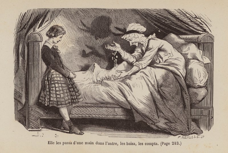 Ilustrace k filmu Un Bon Petit Diable (rytina) od Horace (after) Castelli