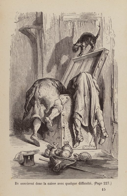 Ilustrace k filmu Un Bon Petit Diable (rytina) od Horace (after) Castelli