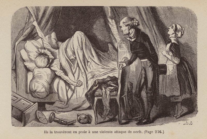Ilustrace k filmu Un Bon Petit Diable (rytina) od Horace (after) Castelli
