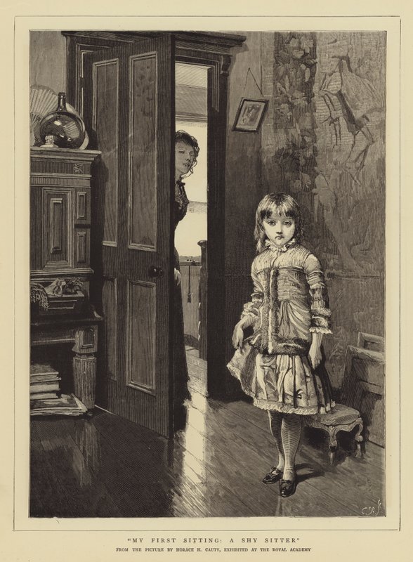 Moje první sezení, plachý hlídač od Horace Henry Cauty