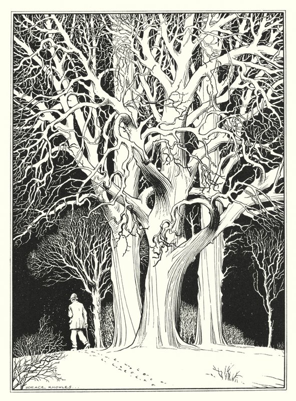 prosinec (litografie) od Horace J. Knowles