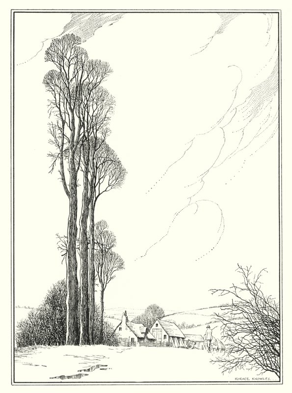 Únor (litografie) od Horace J. Knowles