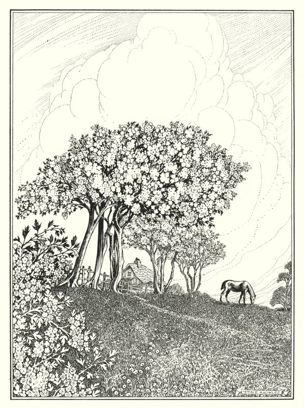 Květen (litografie) od Horace J. Knowles