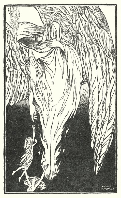 Náš Pán a svatý Petr (litografie) od Horace J. Knowles