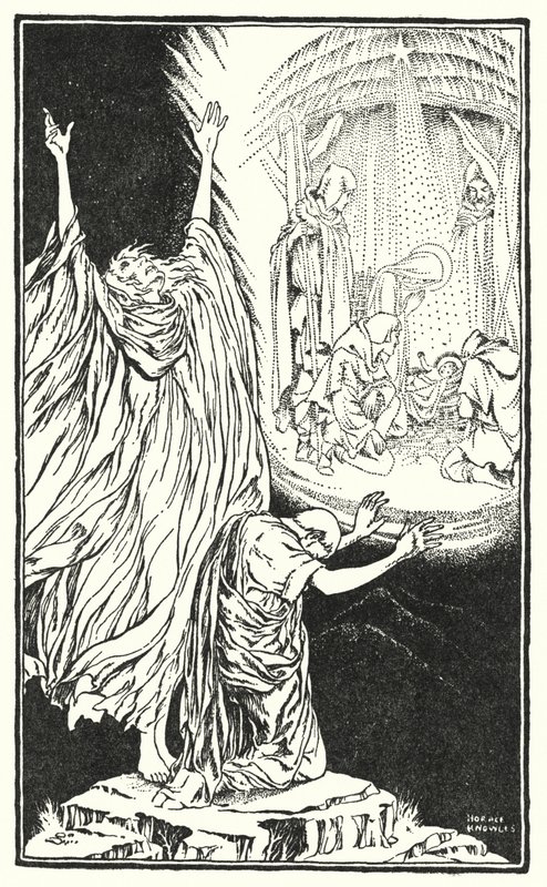 Císařova vize (litografie) od Horace J. Knowles