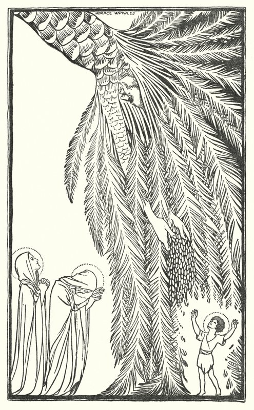 Útěk do Egypta (litografie) od Horace J. Knowles