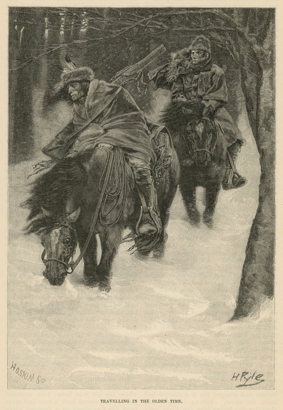 Cestování za starých časů od Howard Pyle