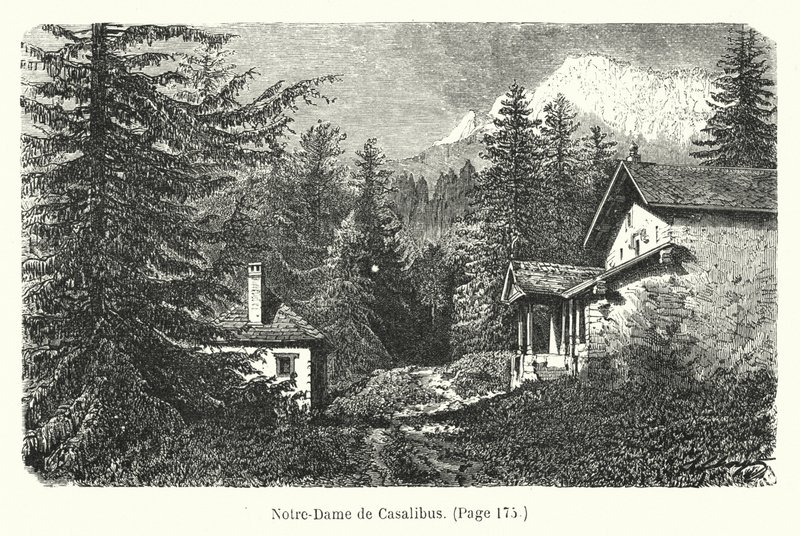 Ilustrace k filmu Les Deux Robinsons de la Grande-Chartreuse (rytina) od Hubert Clerget