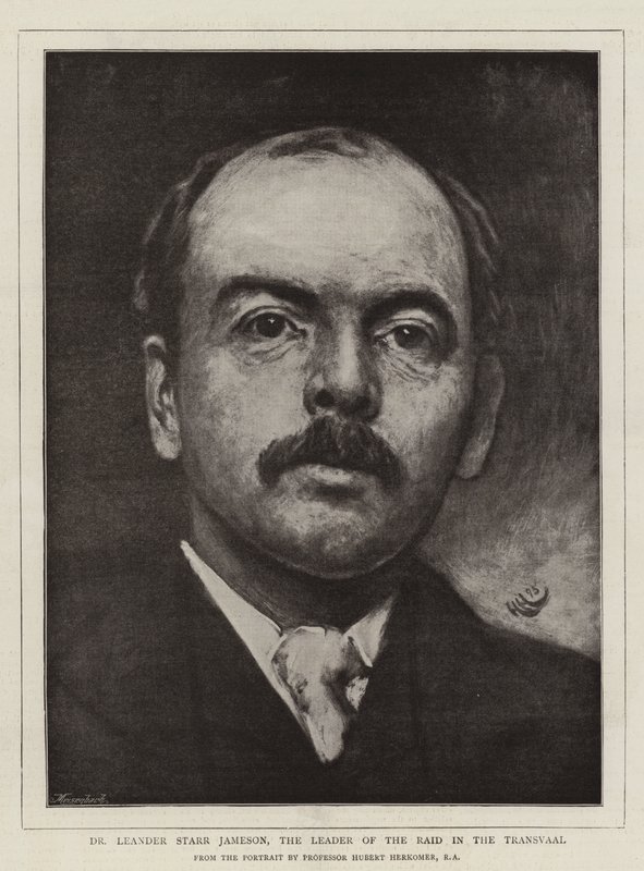 Dr Leander Starr Jameson, vůdce nájezdu v Transvaalu od Hubert von Herkomer