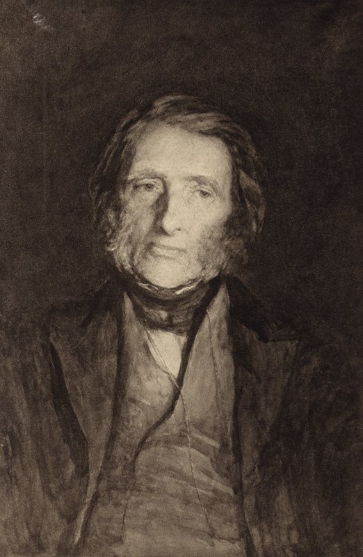 John Ruskin (1819-1900), anglický spisovatel, umělecký kritik, umělec a sociální myslitel od Hubert von Herkomer