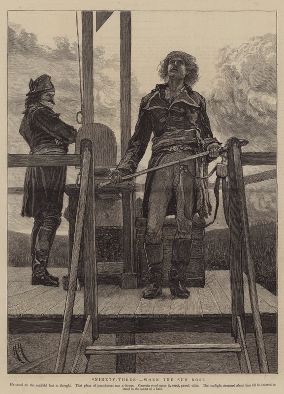 Devadesát tři, když slunce vyšlo od Hubert von Herkomer