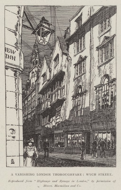 Mizející londýnská dálnice, Wych Street od Hugh Thomson