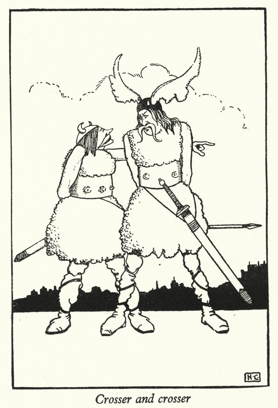 Křížky a křížky (litho) od Hugh Chesterman