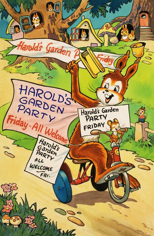 Harold Hare od Hugh McNeill