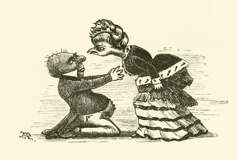 Henpecked manžel (rytina) od Hugh Rowley