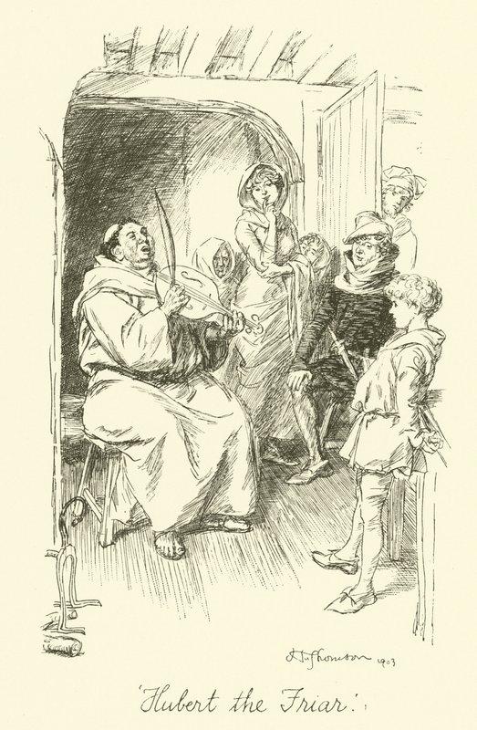 Hubert bratr (litho) od Hugh Thomson