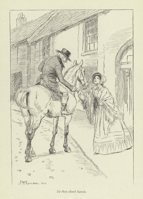 Ilustrace pro Janets Repentance od George Eliota od Hugh Thomson